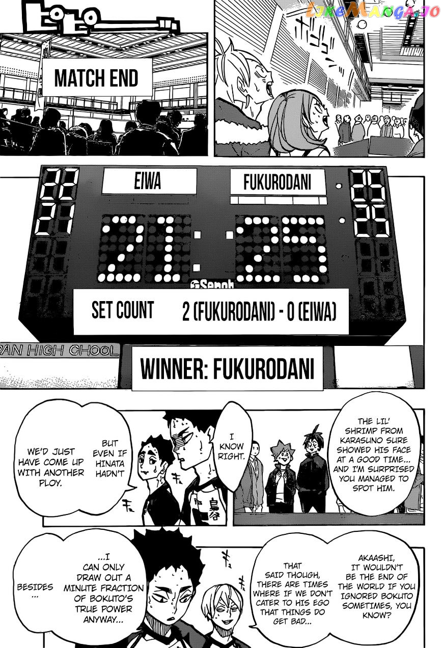 Haikyuu!!, Chapter 244 image 18